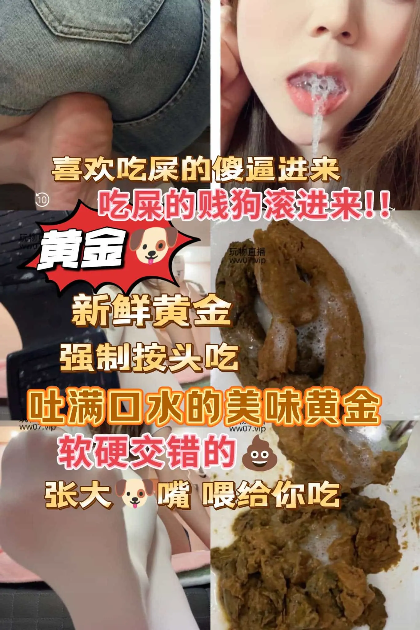 兔兔酱sama – 臭马桶吃屎专场